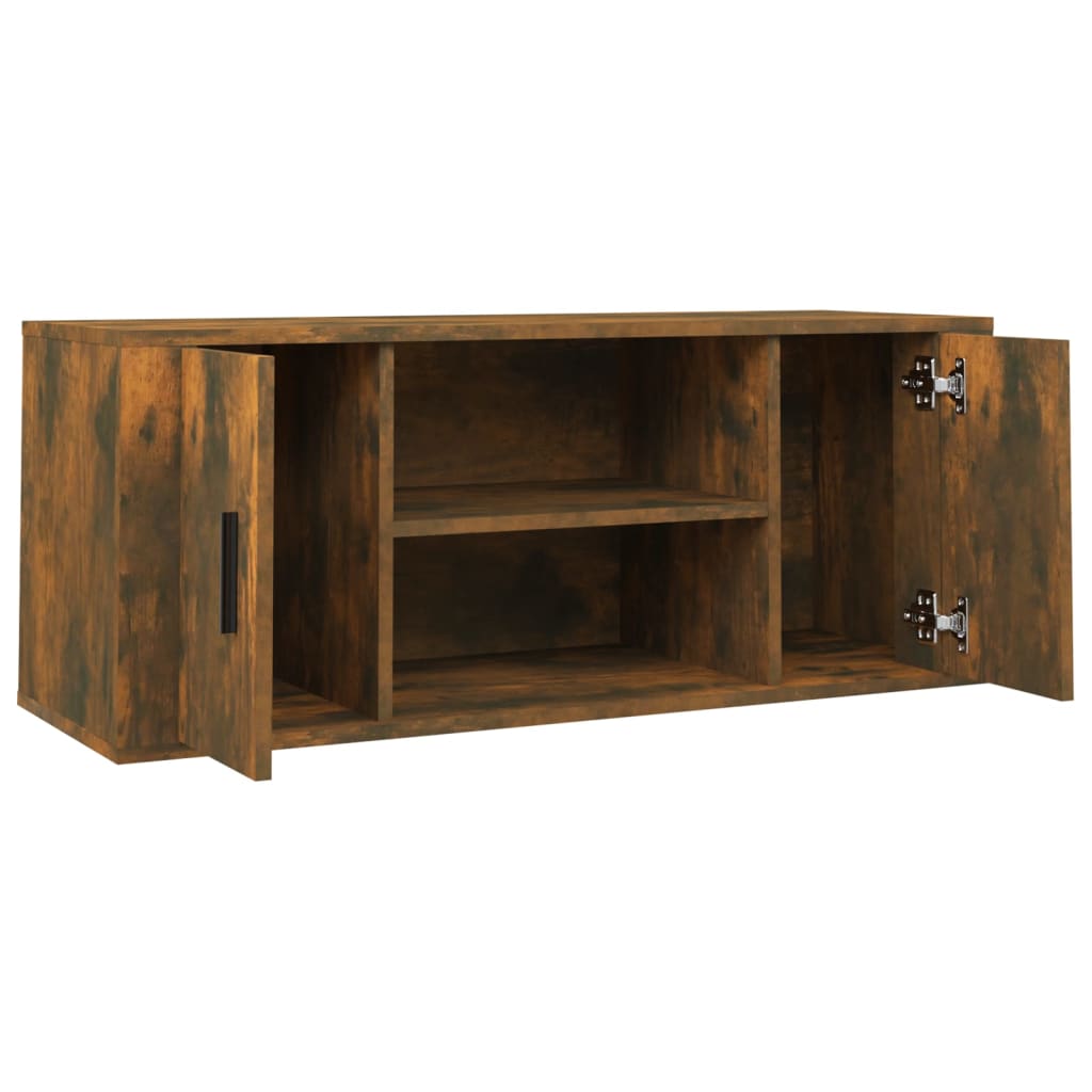 TV-taso savutammi 100x35x40 cm tekninen puu - Sisustajankoti.fi