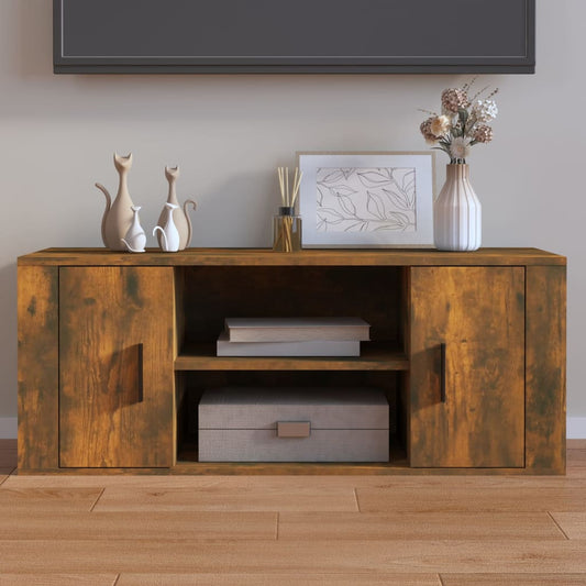 TV-taso savutammi 100x35x40 cm tekninen puu - Sisustajankoti.fi