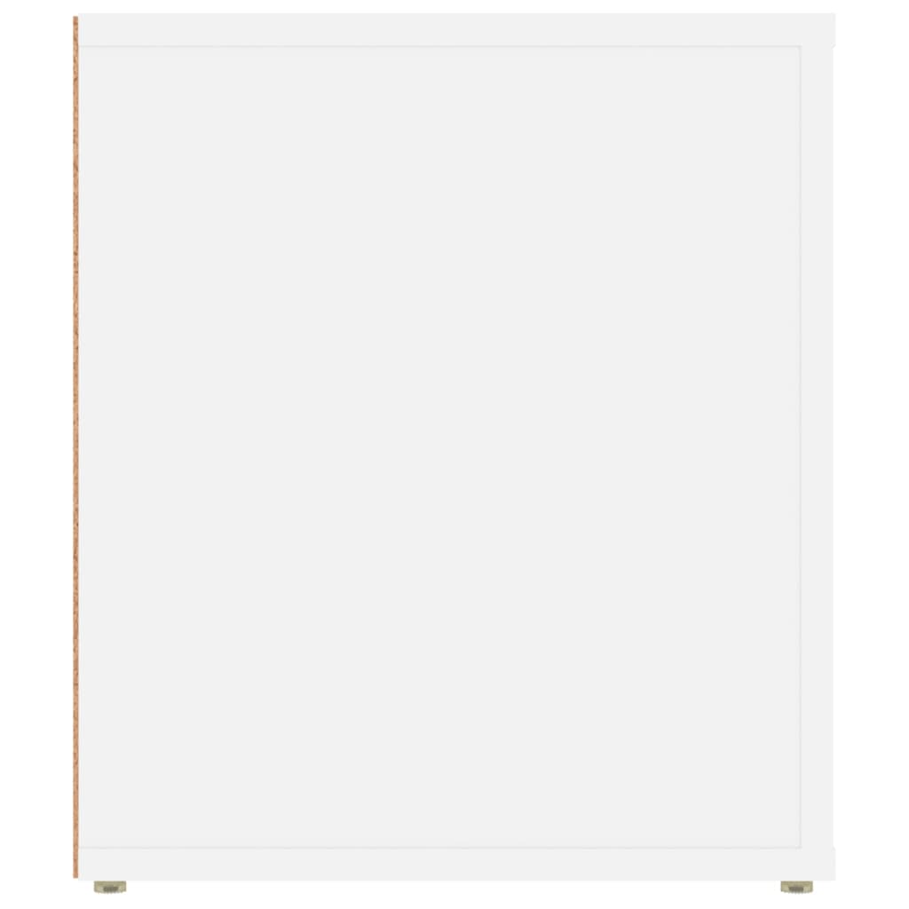 TV-taso valkoinen 100x35x40 cm tekninen puu - Sisustajankoti.fi
