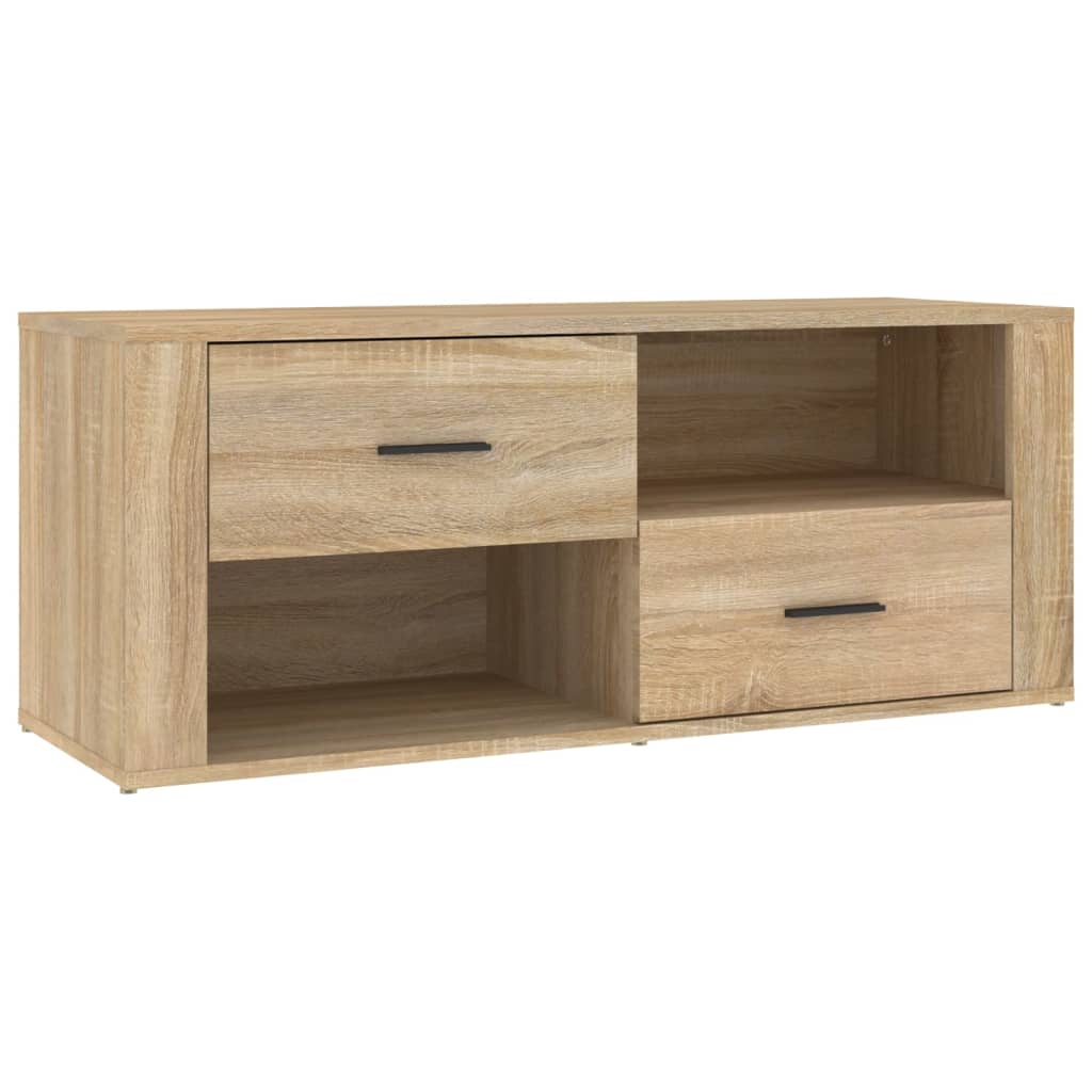 TV-taso Sonoma-tammi 100x35x40 cm tekninen puu - Sisustajankoti.fi