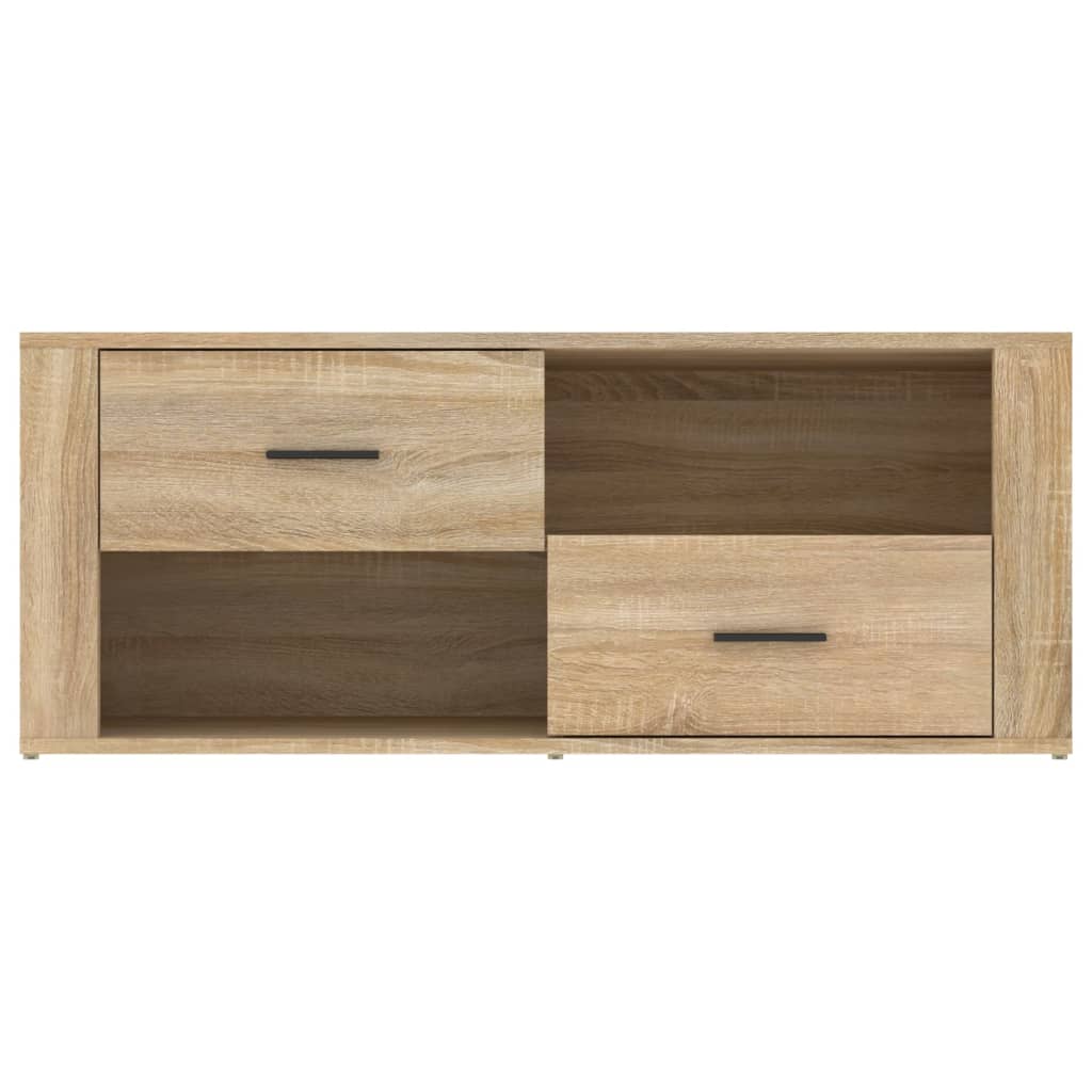 TV-taso Sonoma-tammi 100x35x40 cm tekninen puu - Sisustajankoti.fi