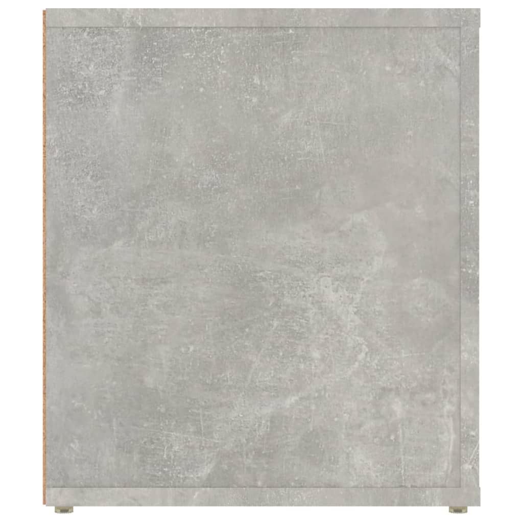 TV-taso betoninharmaa 100x35x40 cm tekninen puu - Sisustajankoti.fi