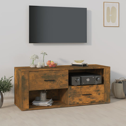 TV-taso savutammi 100x35x40 cm tekninen puu - Sisustajankoti.fi