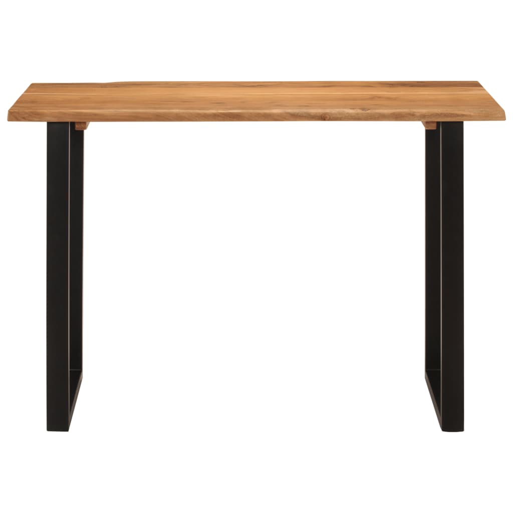 Ruokapöytä 110x50x76 cm täysi akaasiapuu - Sisustajankoti.fi
