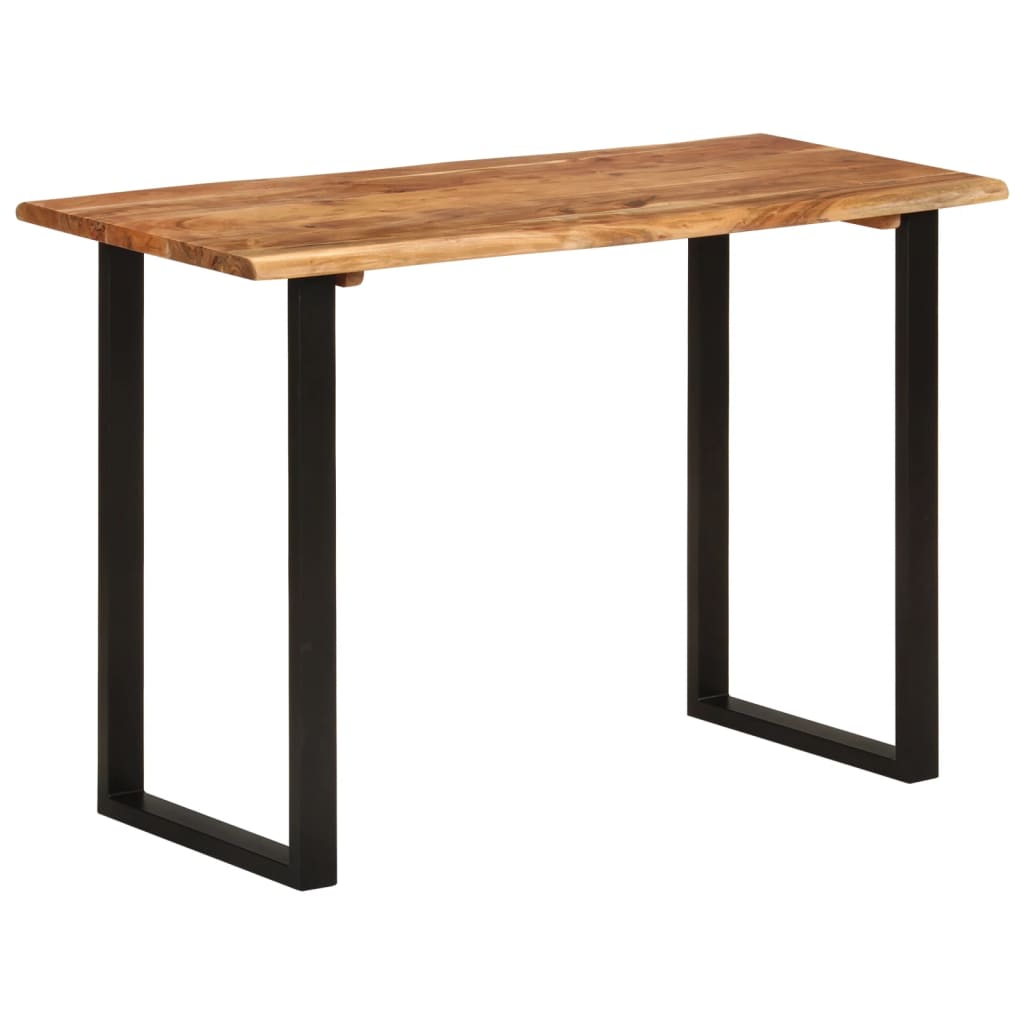 Ruokapöytä 110x50x76 cm täysi akaasiapuu - Sisustajankoti.fi