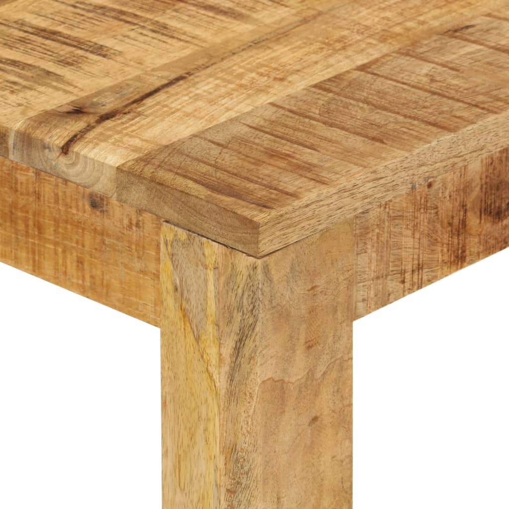 Ruokapöytä 110x55x76 cm täysi mangopuu - Sisustajankoti.fi