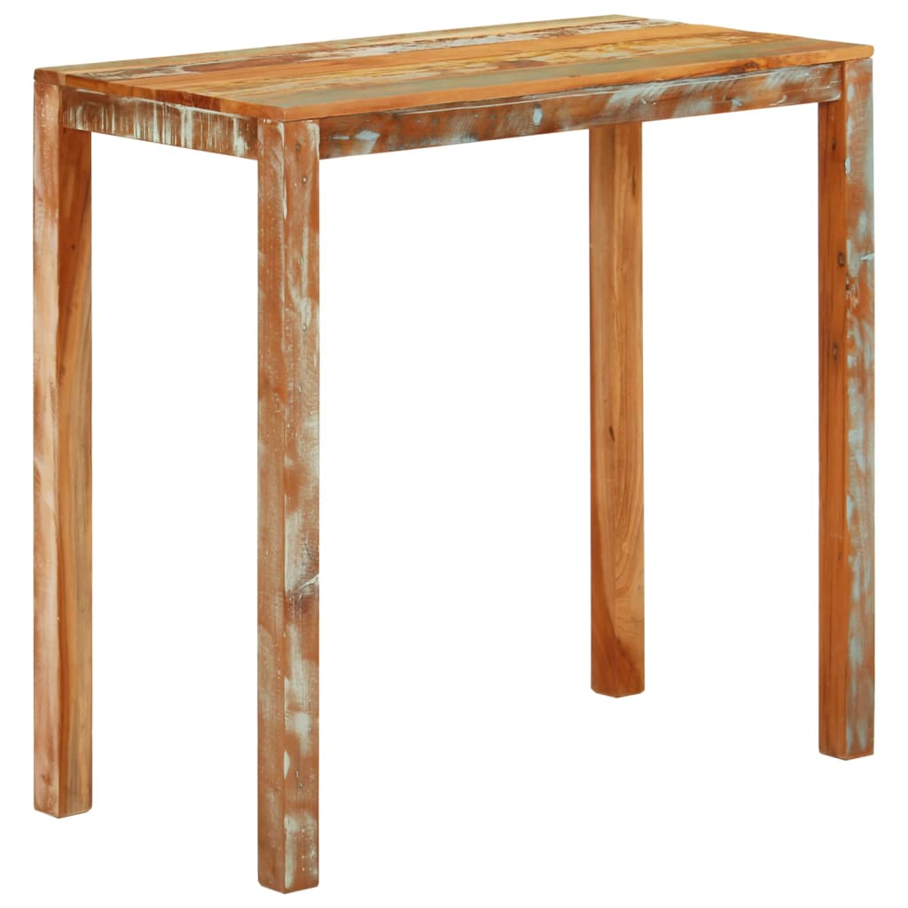 Baaripöytä 112x55x108 cm kierrätetty täyspuu - Sisustajankoti.fi