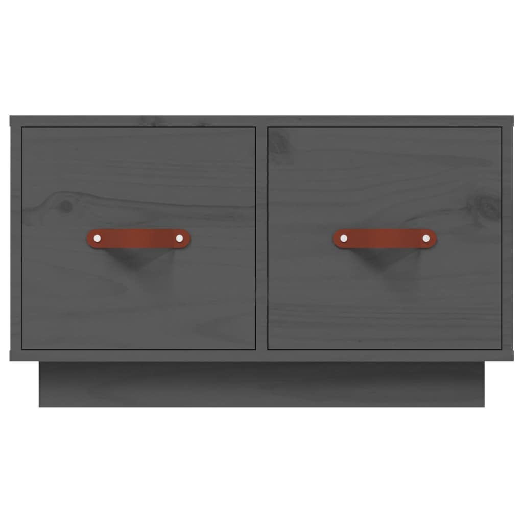 Sohvapöytä harmaa 60x53x35 cm täysi mänty - Sisustajankoti.fi