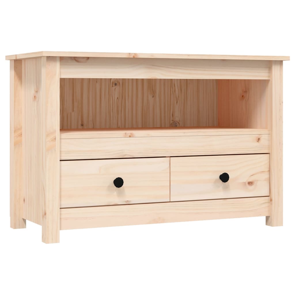 TV-kaappi 79x35x52 cm täysi mänty - Sisustajankoti.fi