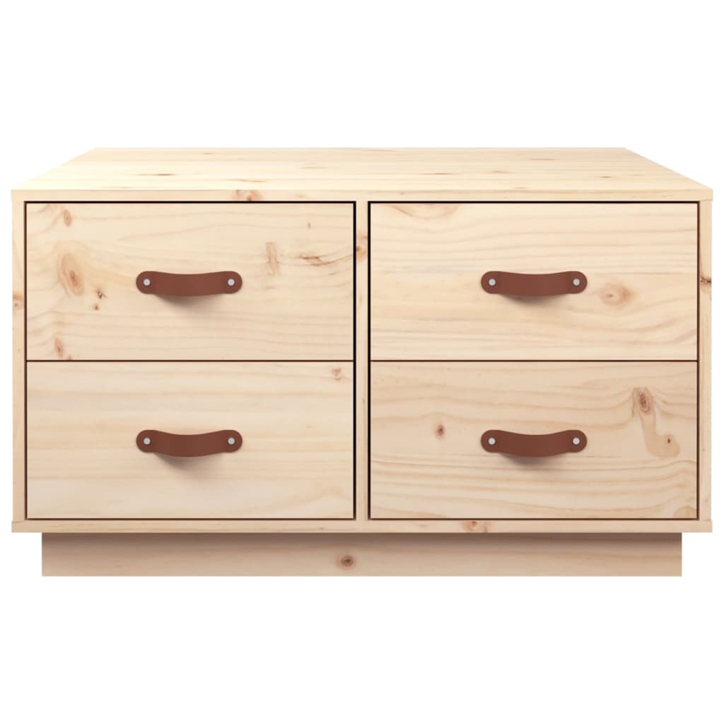 Sohvapöytä 80x80x45 cm täysi mänty - Sisustajankoti.fi