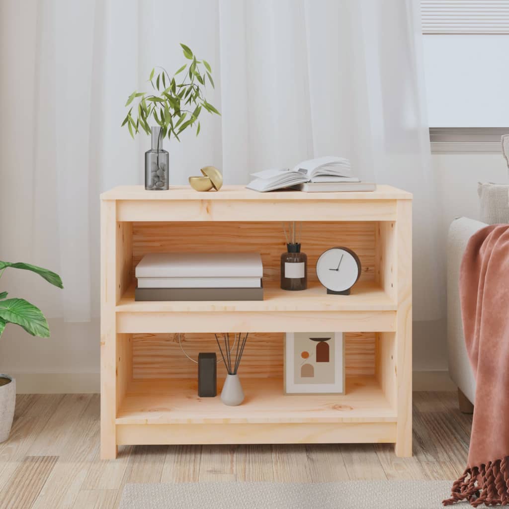 Kirjahylly 80x35x68 cm täysi mänty - Sisustajankoti.fi