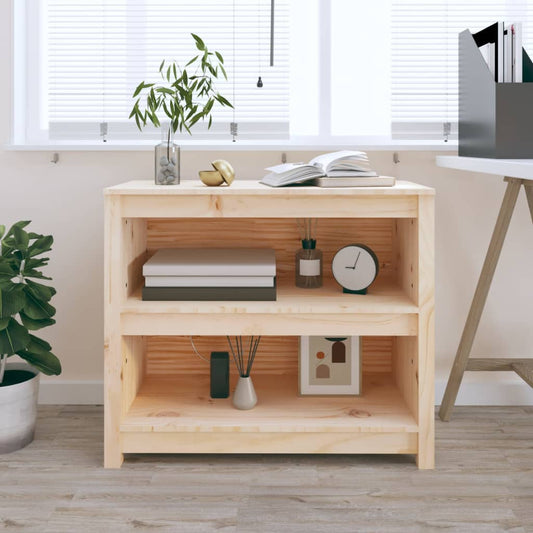Kirjahylly 80x35x68 cm täysi mänty - Sisustajankoti.fi