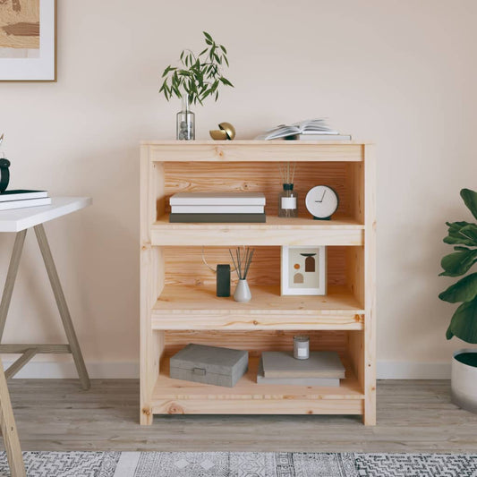 Kirjahylly 80x35x97 cm täysi mänty - Sisustajankoti.fi