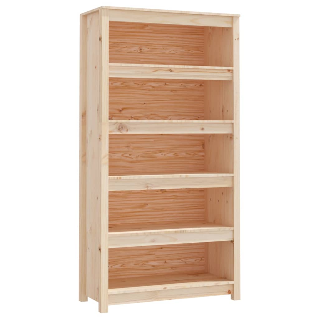 Kirjahylly 80x35x154 cm täysi mänty - Sisustajankoti.fi