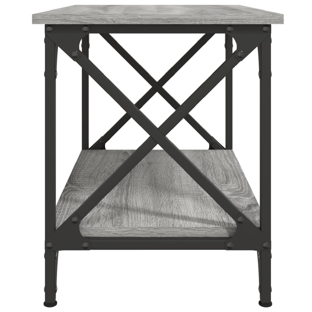 Sivupöytä harmaa Sonoma 55x38x45 cm tekninen puu - Sisustajankoti.fi