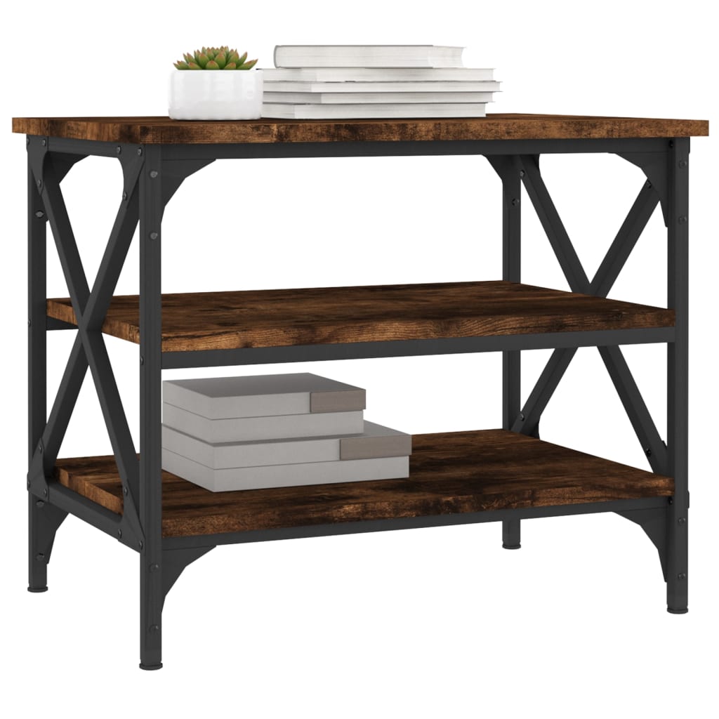 Sivupöytä savutammi 55x38x45 cm tekninen puu - Sisustajankoti.fi