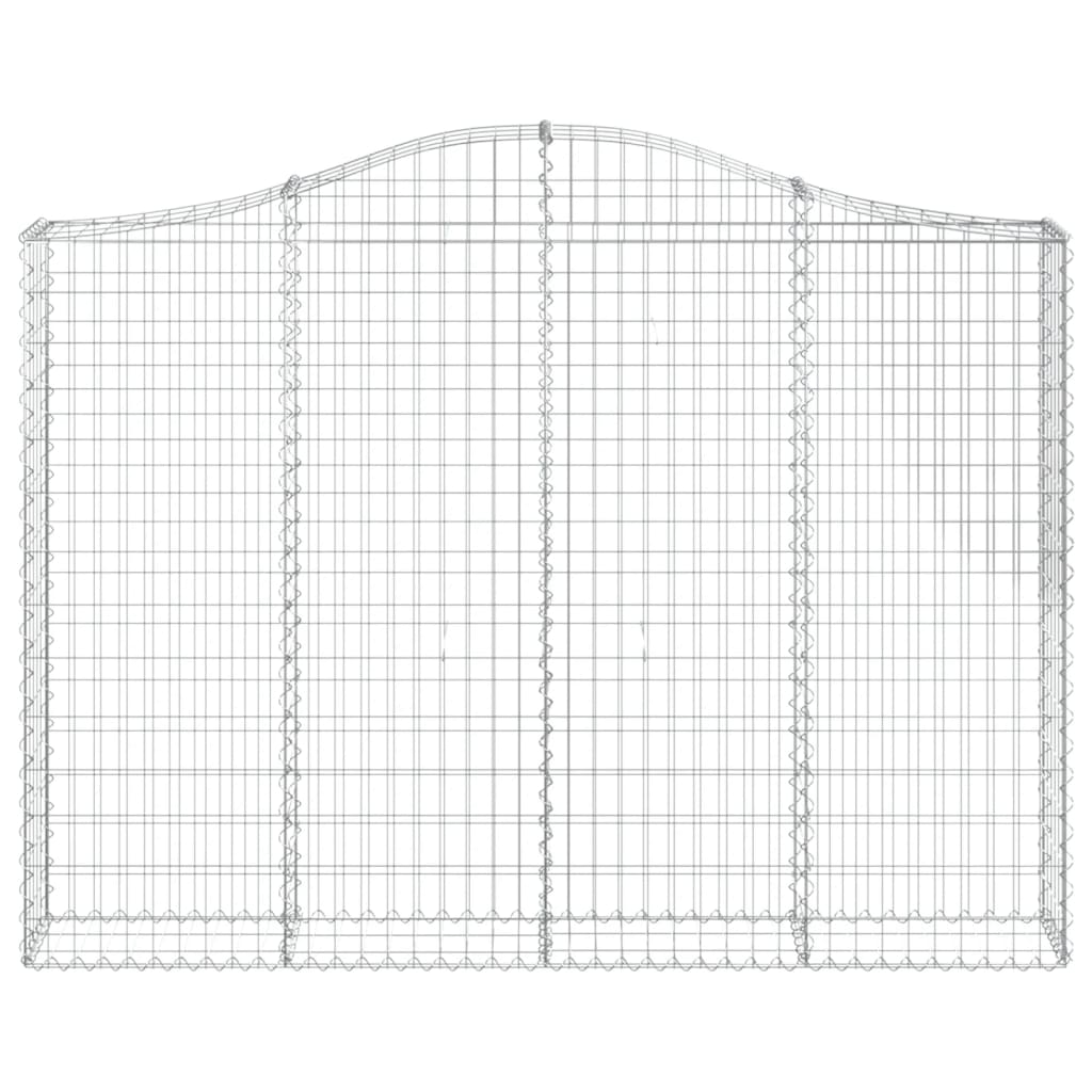 Kaarevat kivikorit 20 kpl 200x30x140/160 cm galvanoitu rauta - Sisustajankoti.fi