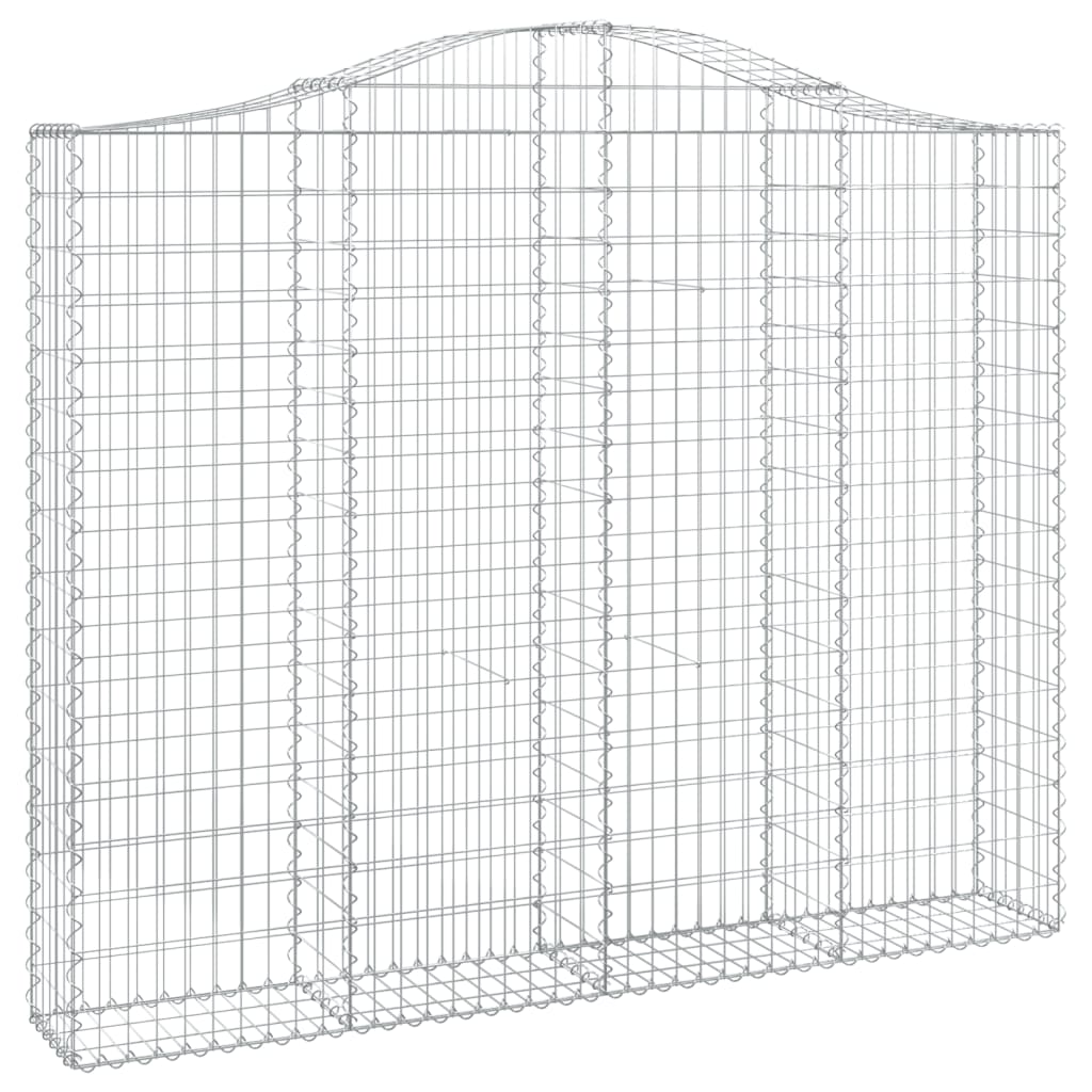 Kaarevat kivikorit 11 kpl 200x30x160/180 cm galvanoitu rauta - Sisustajankoti.fi