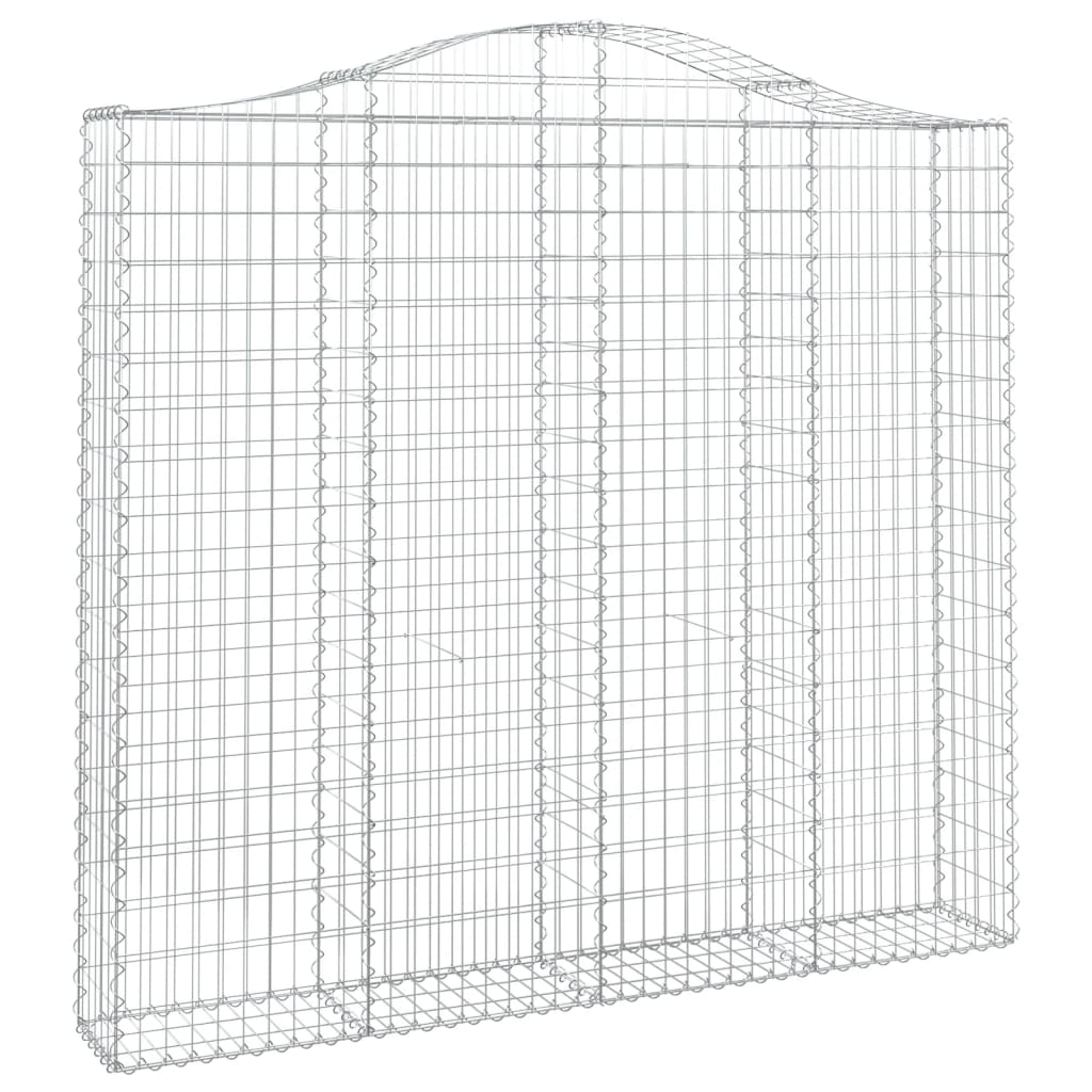 Kaarevat kivikorit 12 kpl 200x30x180/200 cm galvanoitu rauta - Sisustajankoti.fi