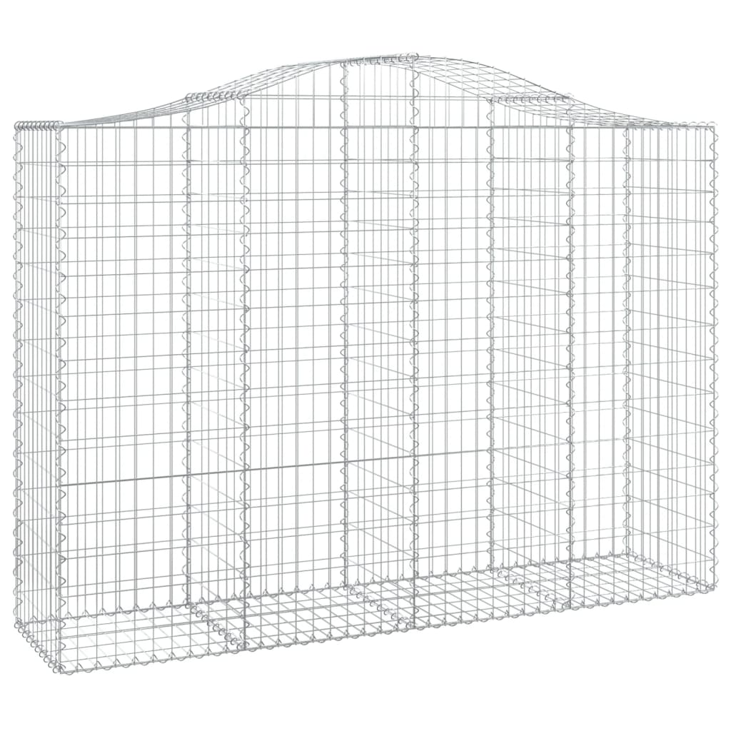 Kaarevat kivikorit 14 kpl 200x50x140/160 cm galvanoitu rauta - Sisustajankoti.fi