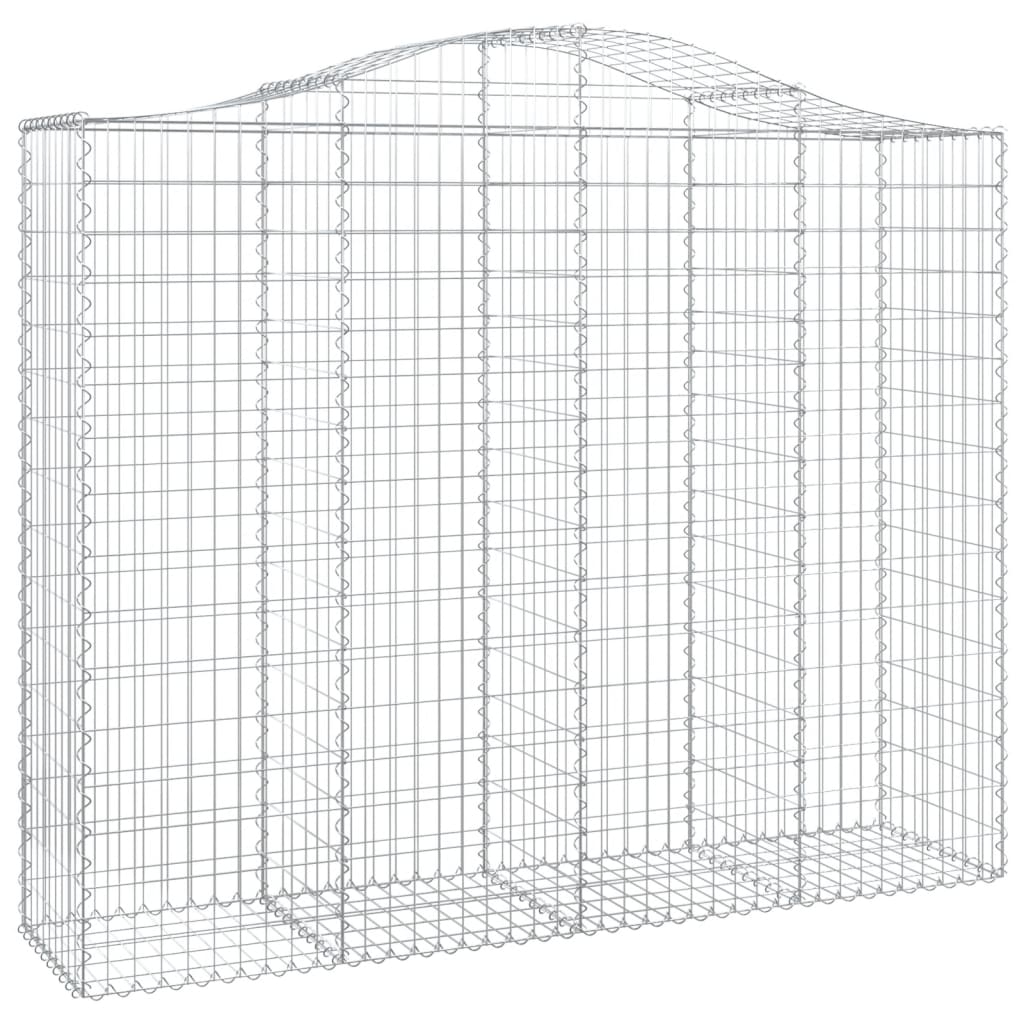 Kaarevat kivikorit 5 kpl 200x50x160/180 cm galvanoitu rauta - Sisustajankoti.fi