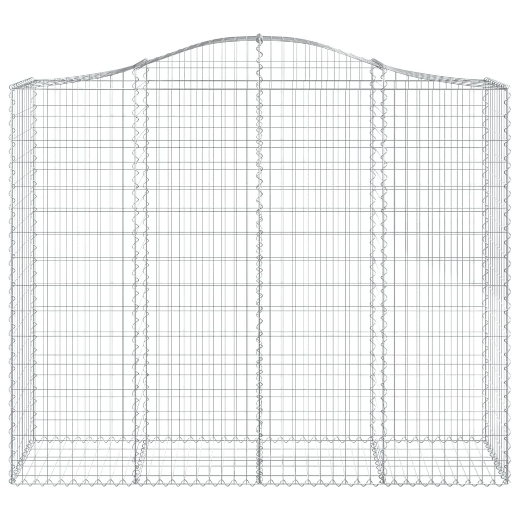 Kaarevat kivikorit 11 kpl 200x50x160/180 cm galvanoitu rauta - Sisustajankoti.fi