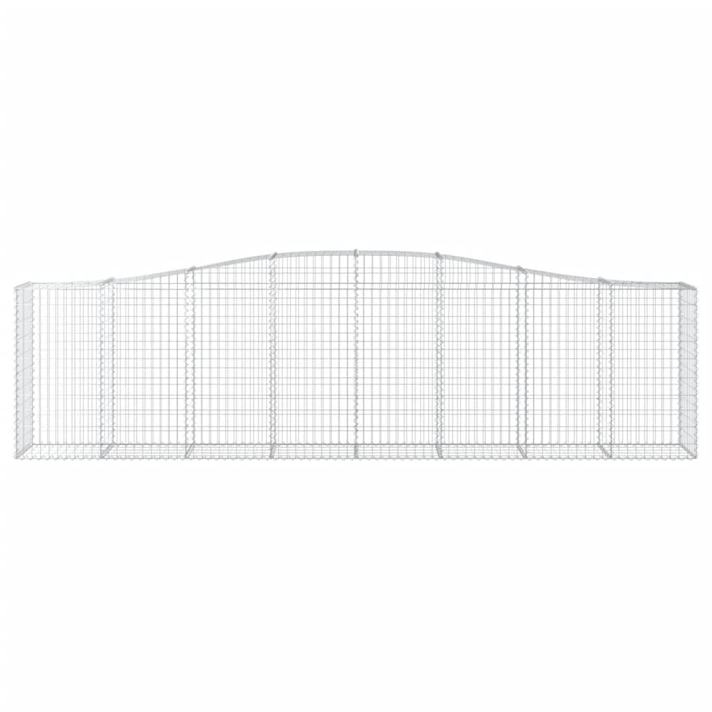 Kaarevat kivikorit 3 kpl 400x50x100/120 cm galvanoitu rauta - Sisustajankoti.fi
