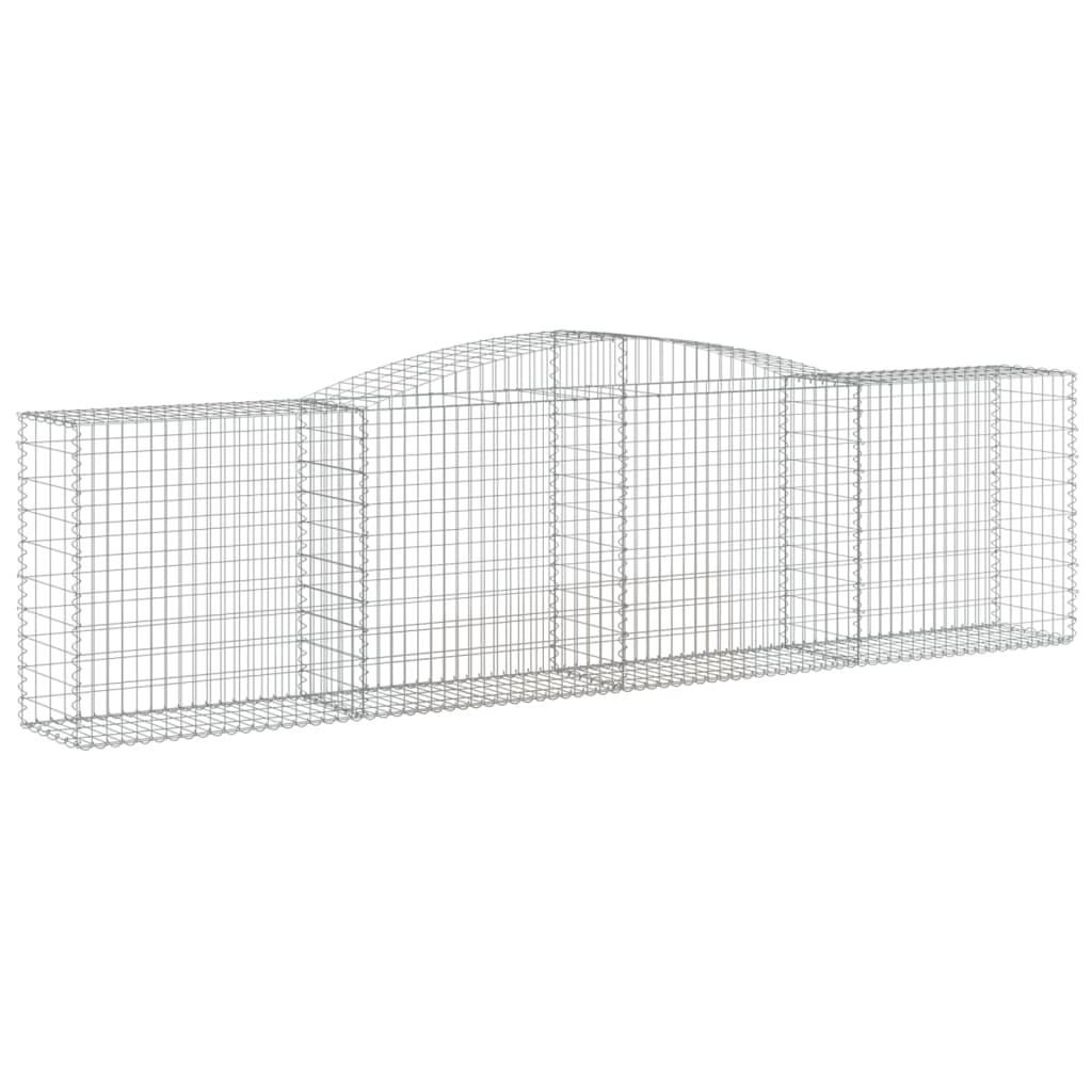 Kaarevat kivikorit 20 kpl 400x50x100/120 cm galvanoitu rauta - Sisustajankoti.fi