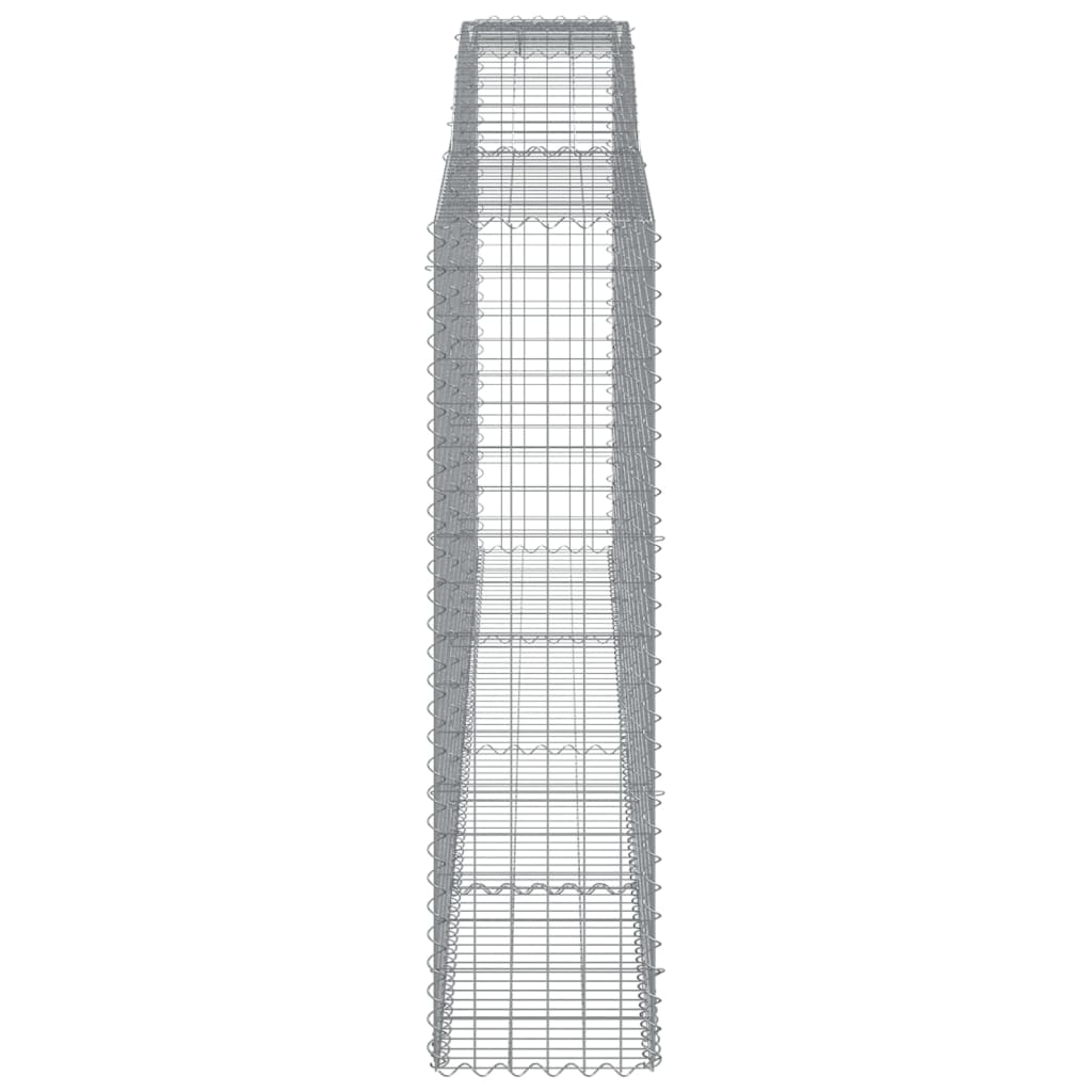 Kaarevat kivikorit 3 kpl 400x50x180/200 cm galvanoitu rauta - Sisustajankoti.fi