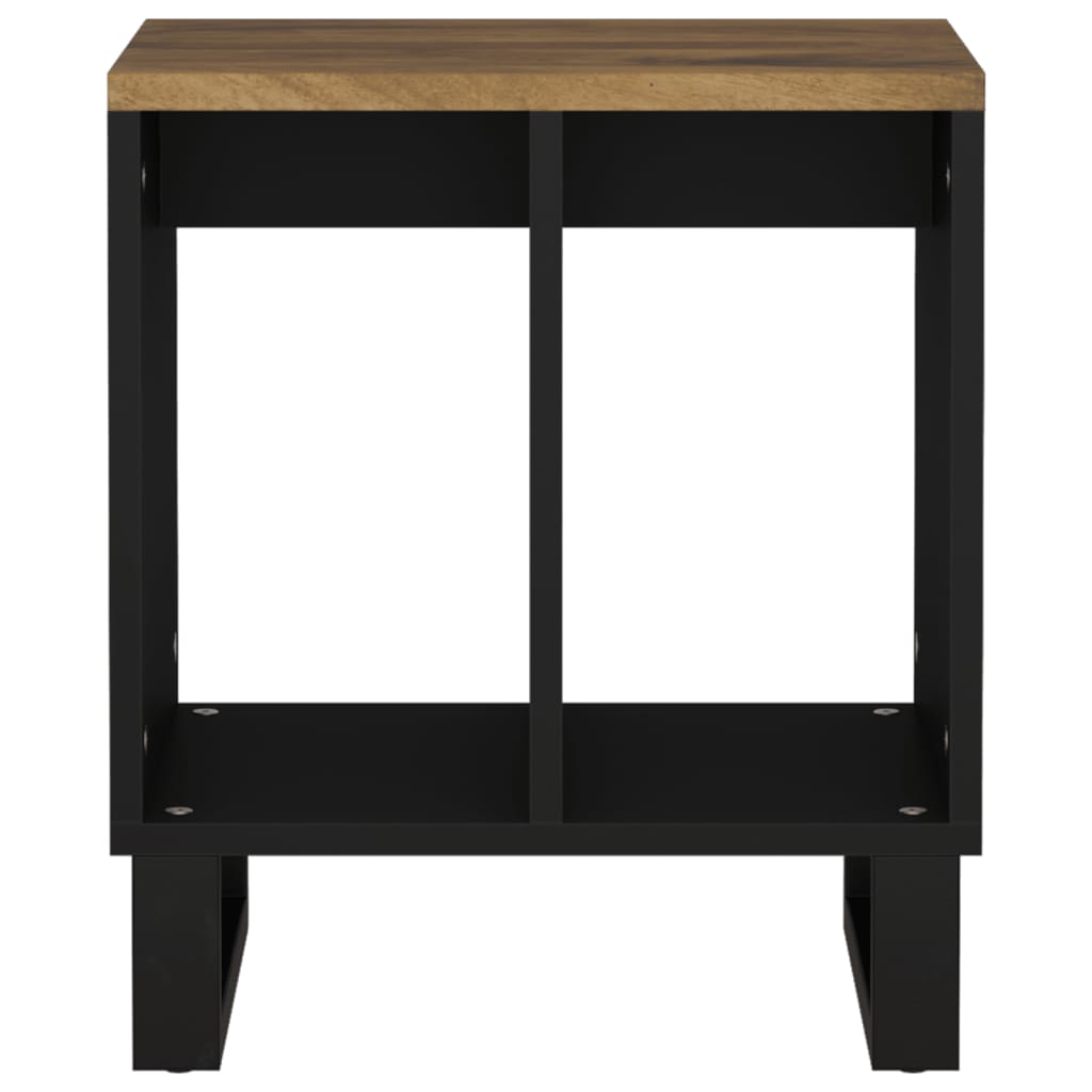 Sivupöytä 40x31x46 cm täysi mangopuu ja tekninen puu - Sisustajankoti.fi