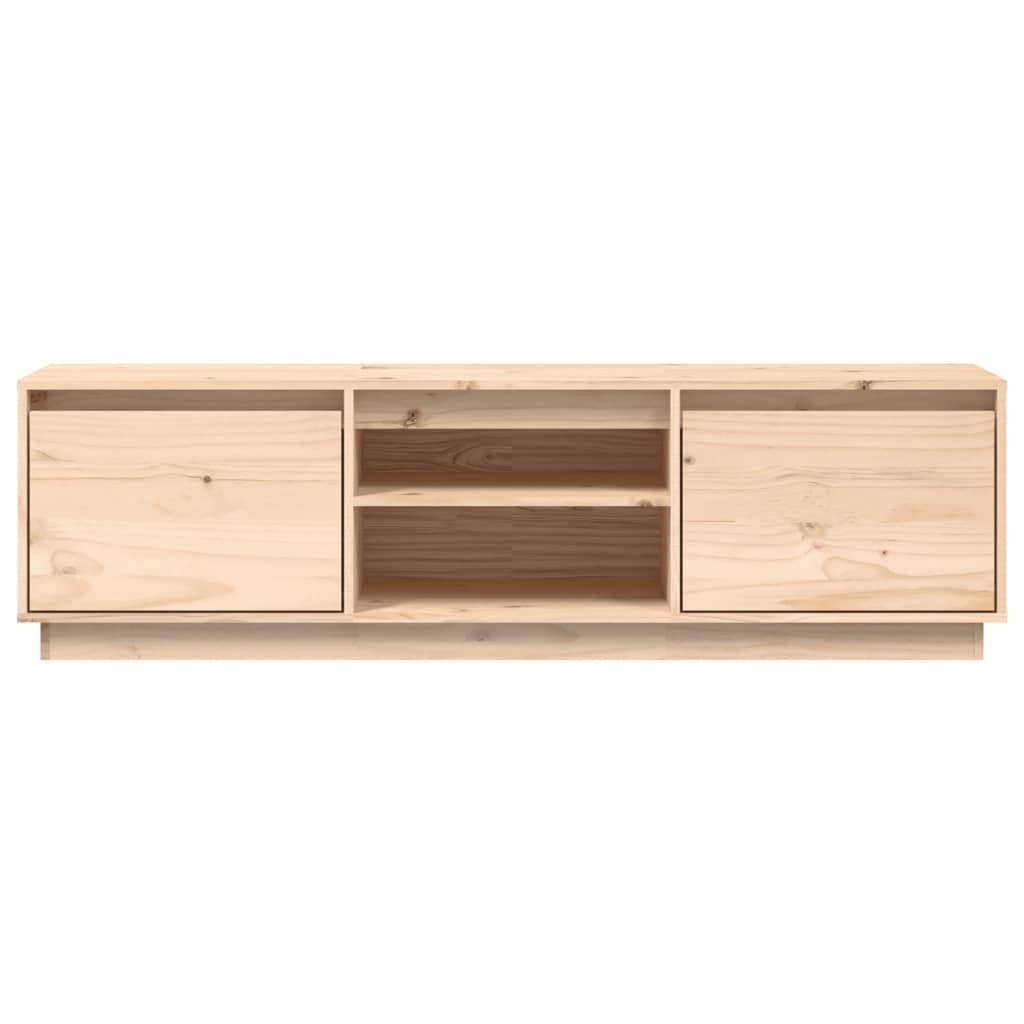 TV-taso 140x35x40 cm täysi mänty - Sisustajankoti.fi