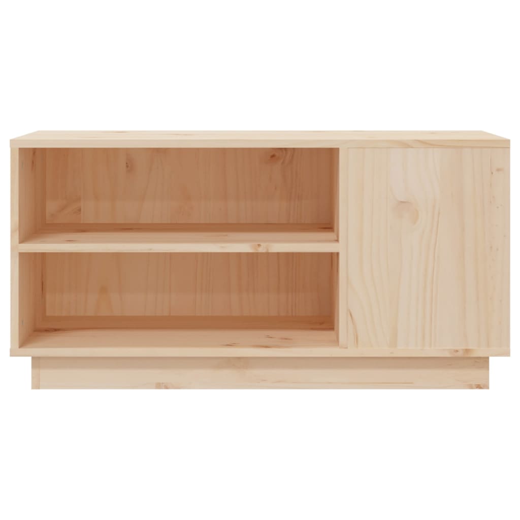 TV-taso 80x35x40,5 cm täysi mänty - Sisustajankoti.fi