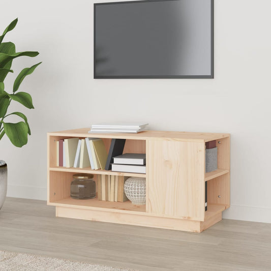 TV-taso 80x35x40,5 cm täysi mänty - Sisustajankoti.fi