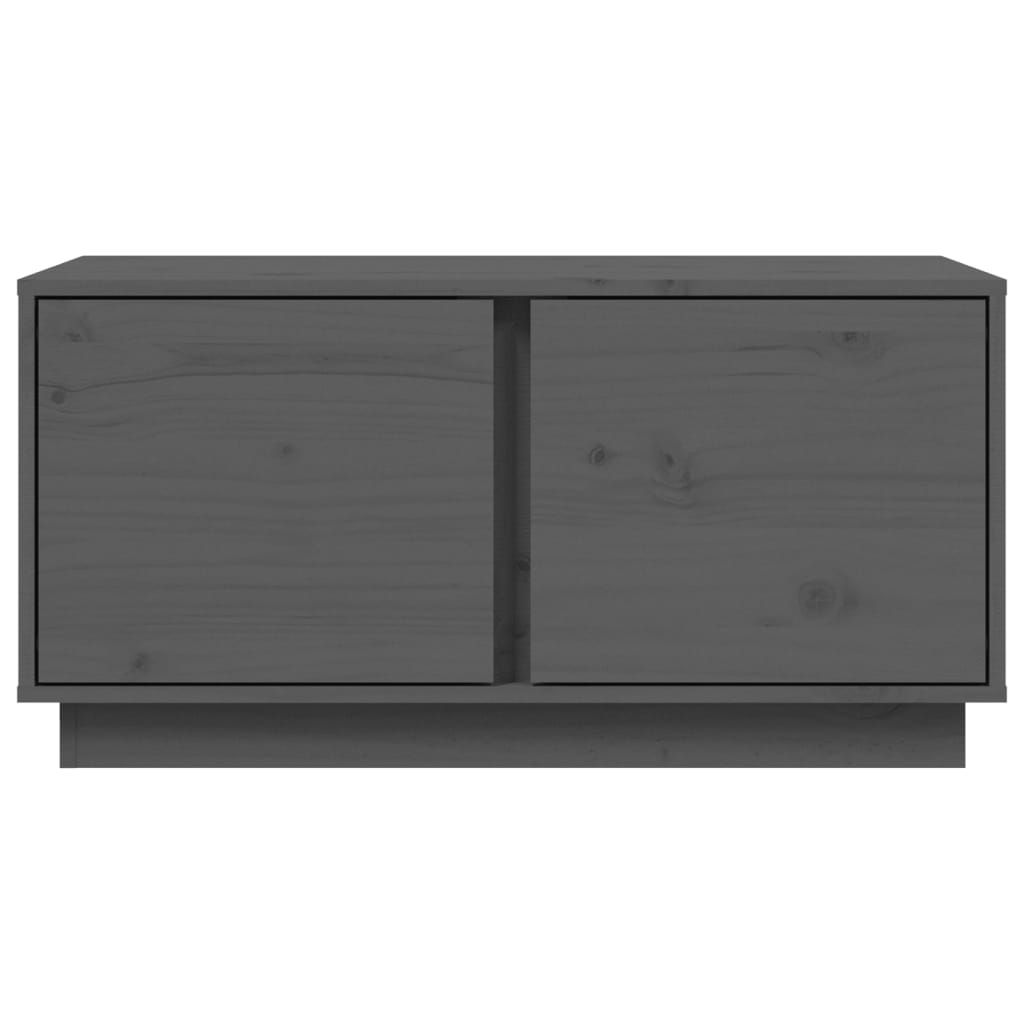 Sohvapöytä harmaa 80x50x40 cm täysi mänty - Sisustajankoti.fi