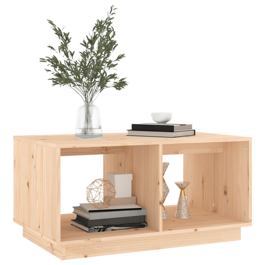 Sohvapöytä 80x50x40 cm täysi mänty - Sisustajankoti.fi