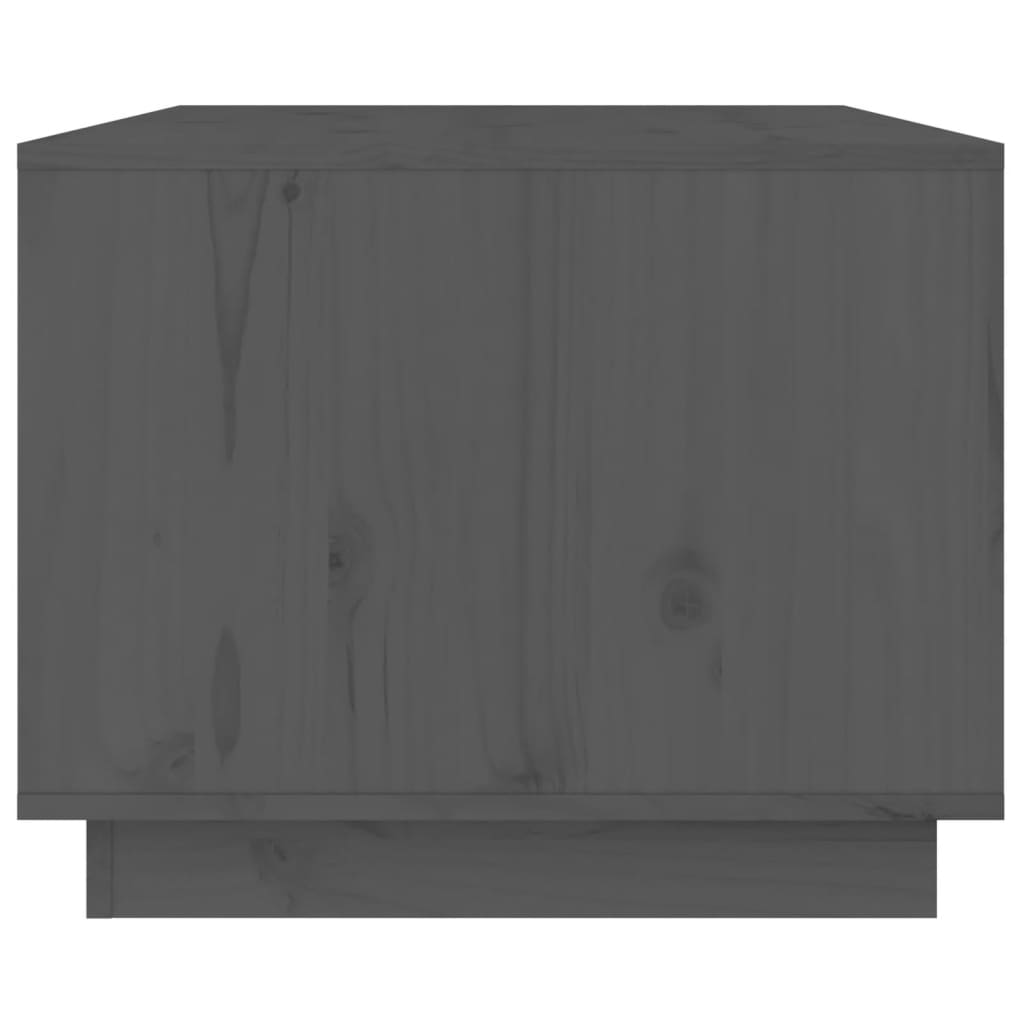 Sohvapöytä harmaa 80x50x40 cm täysi mänty - Sisustajankoti.fi