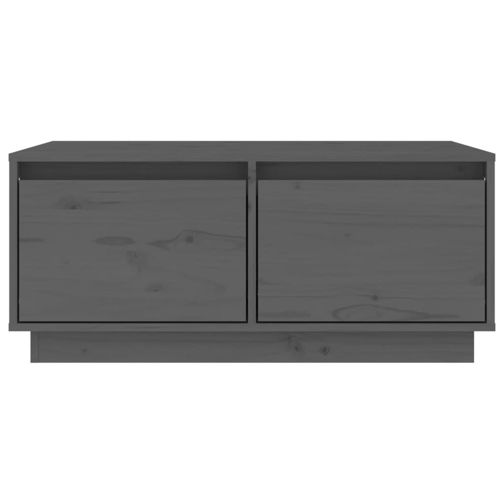 Sohvapöytä harmaa 00x50x35 cm täysi mänty - Sisustajankoti.fi