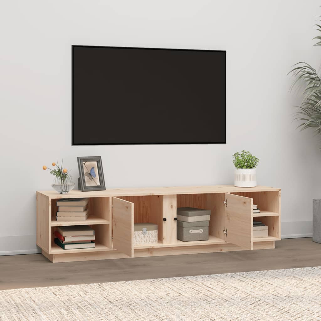 TV-taso 156x40x40 cm täysi mänty - Sisustajankoti.fi