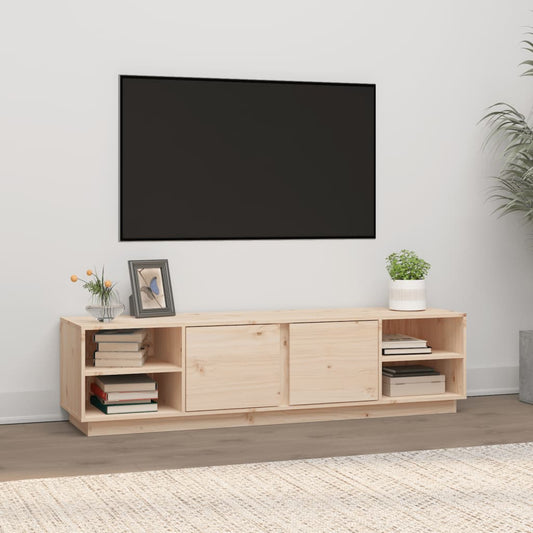 TV-taso 156x40x40 cm täysi mänty - Sisustajankoti.fi