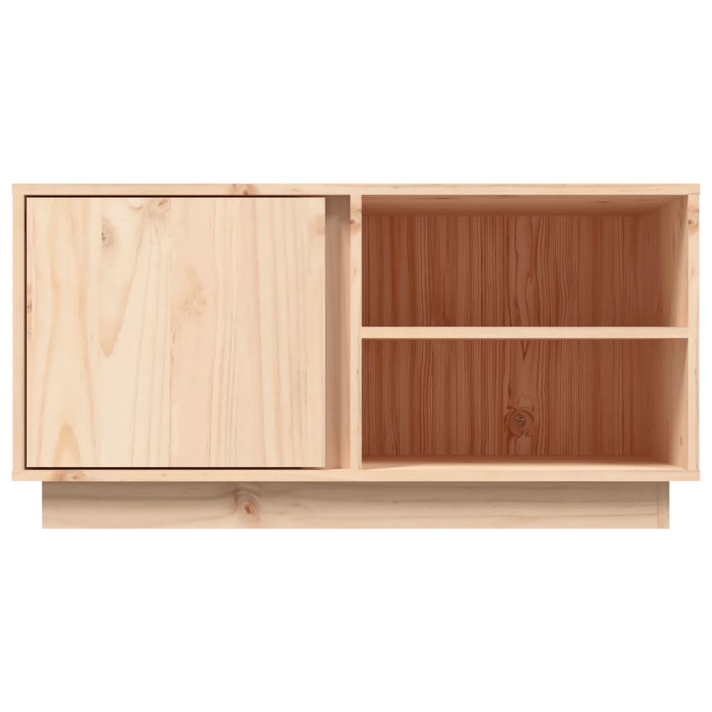 TV-taso 80x35x40,5 cm täysi mänty - Sisustajankoti.fi