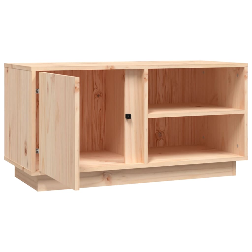 TV-taso 80x35x40,5 cm täysi mänty - Sisustajankoti.fi