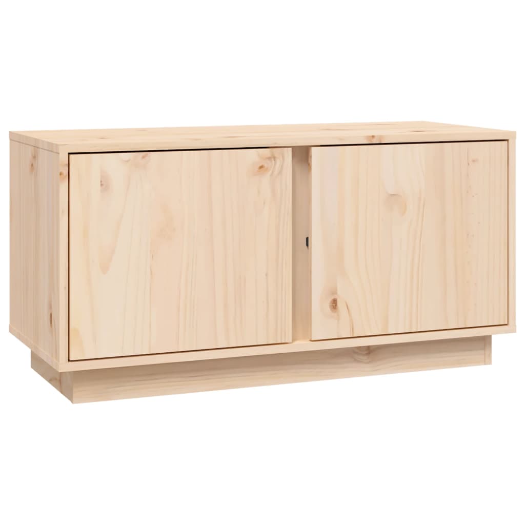 TV-taso 80x35x40,5 cm täysi mänty - Sisustajankoti.fi