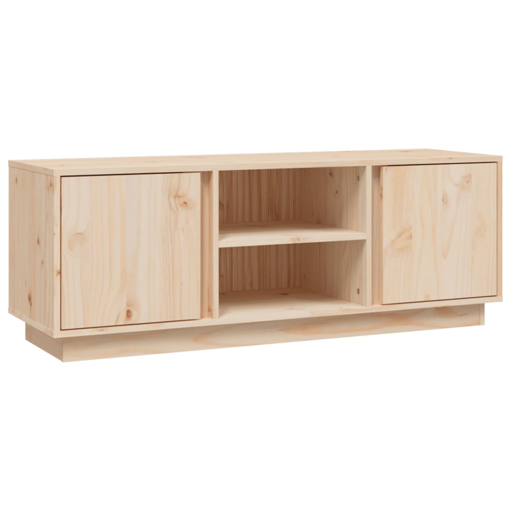 TV-taso 110x35x40,5 cm täysi mänty - Sisustajankoti.fi