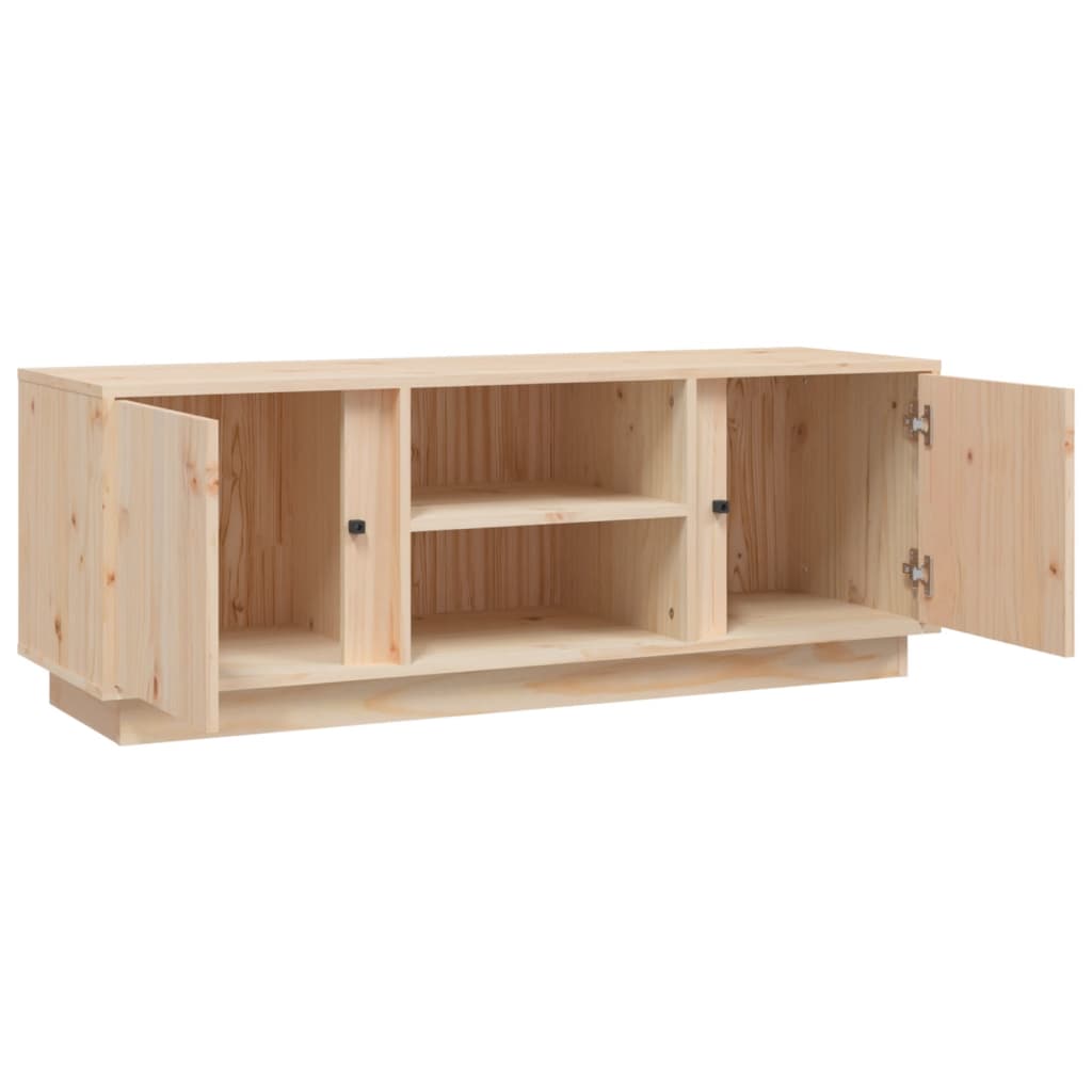TV-taso 110x35x40,5 cm täysi mänty - Sisustajankoti.fi