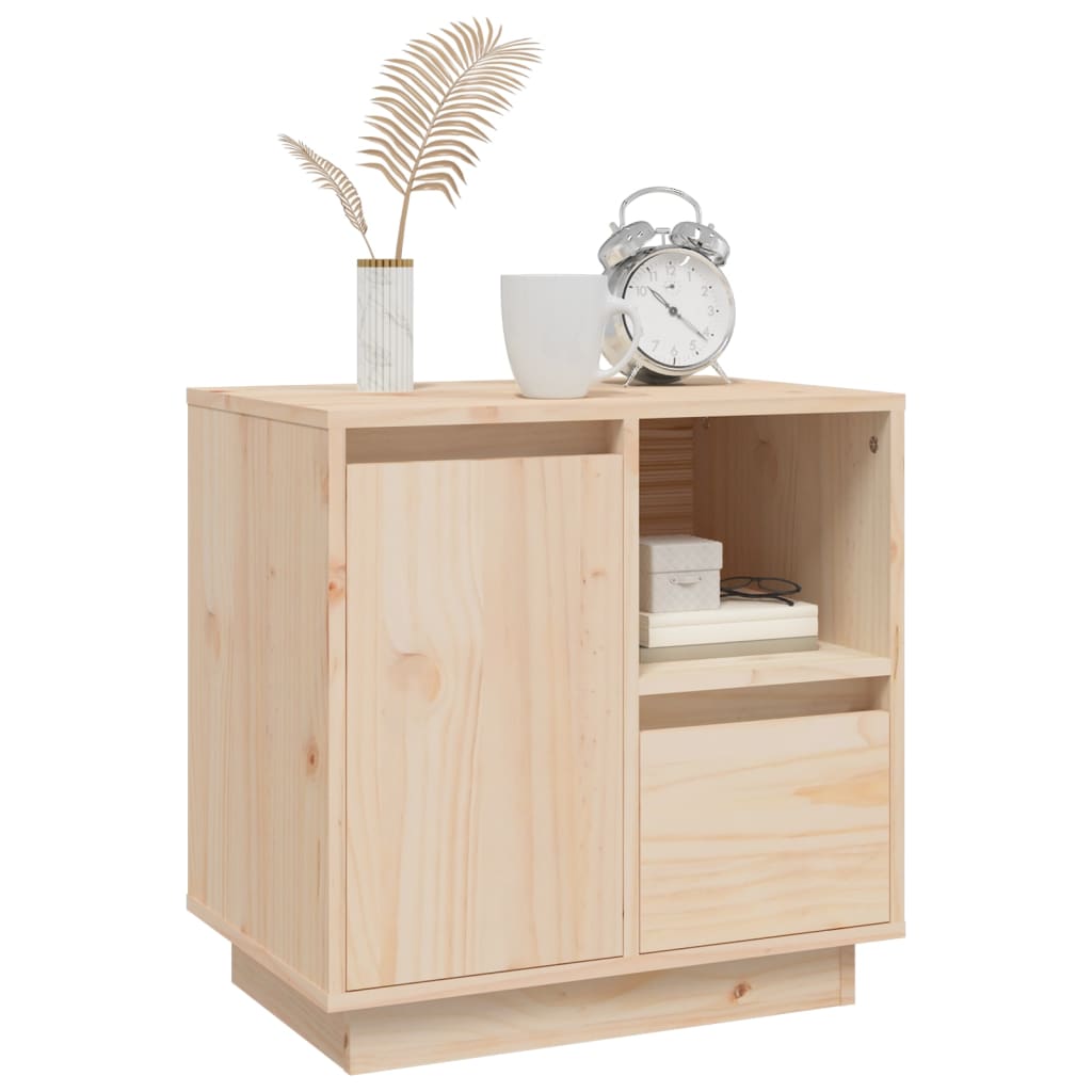 Yöpöydät 2 kpl 50x34x50 cm täysi mänty - Sisustajankoti.fi