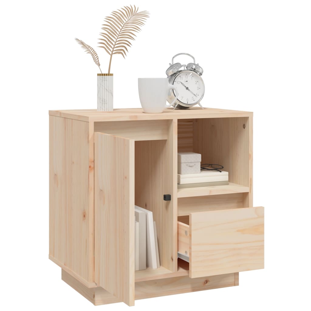 Yöpöydät 2 kpl 50x34x50 cm täysi mänty - Sisustajankoti.fi