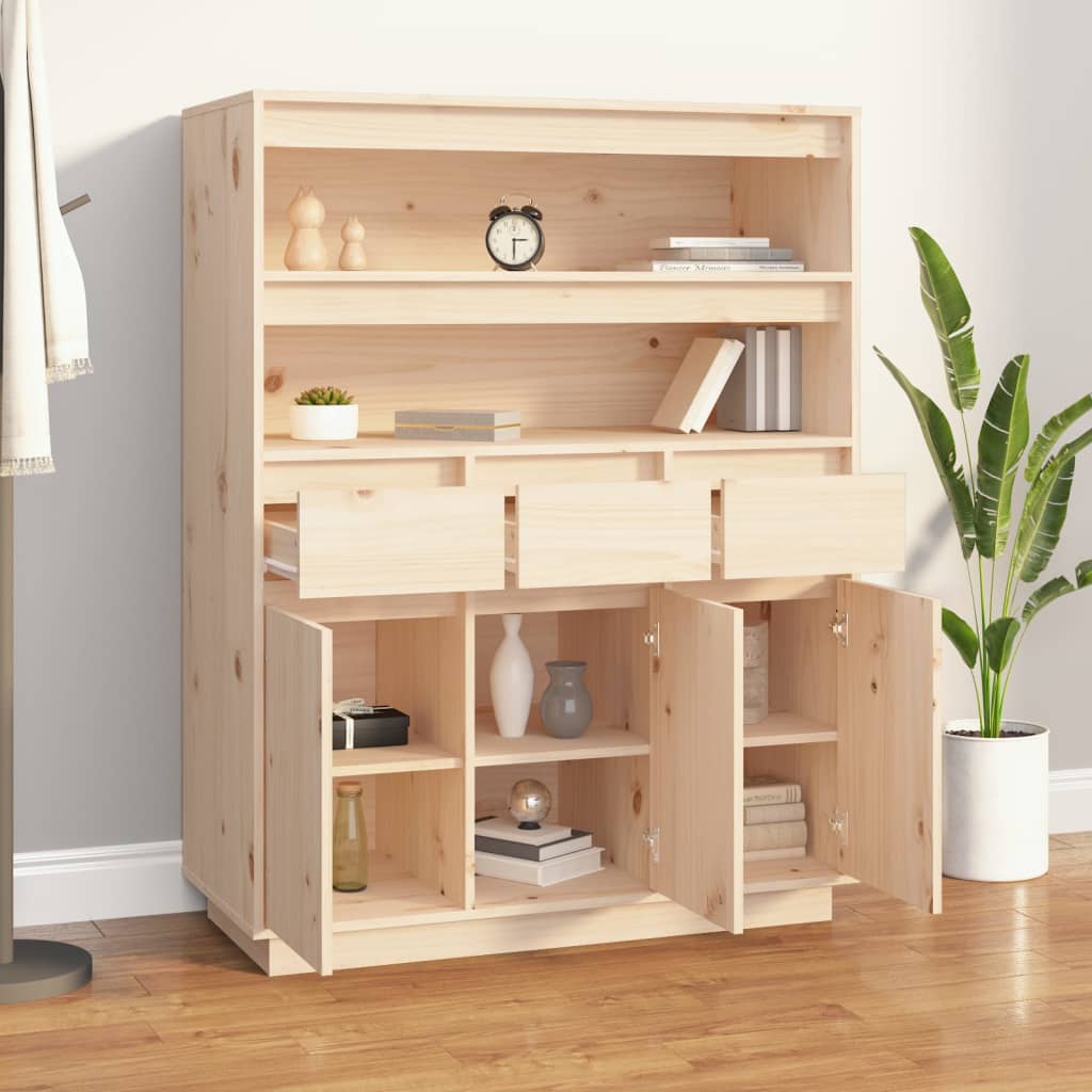 Kaappi 89x40x116,5 cm täysi mänty - Sisustajankoti.fi