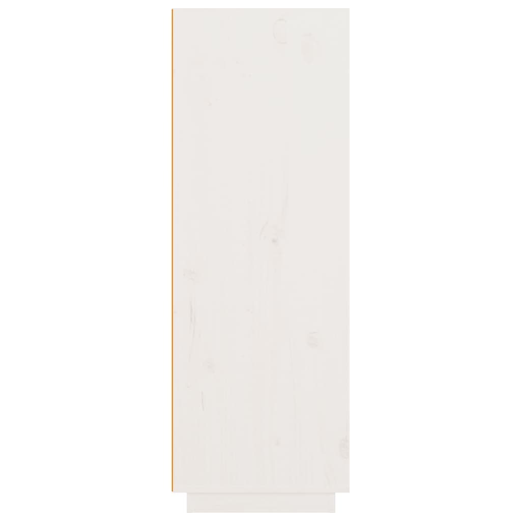 Kaappi valkoinen 89x40x116,5 cm täysi mänty - Sisustajankoti.fi