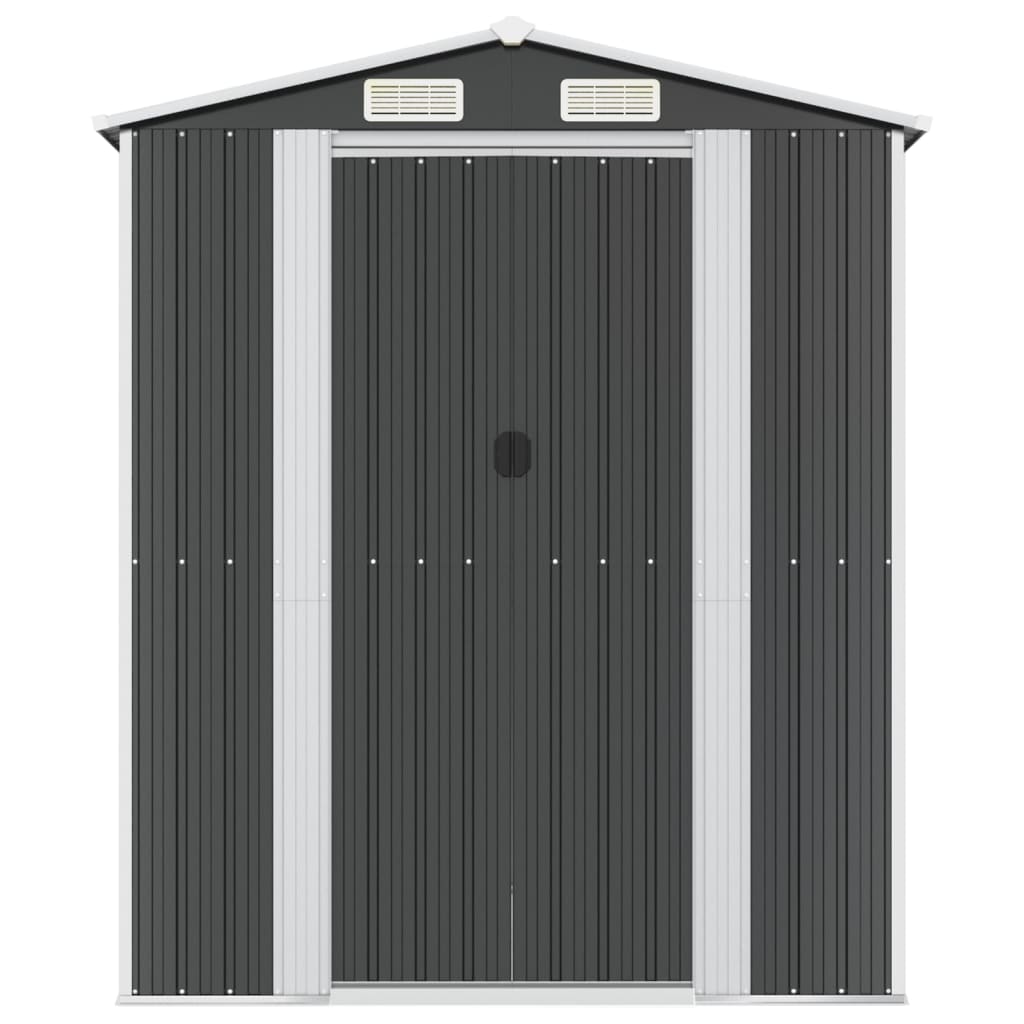Puutarhavaja antrasiitti 192x606x223 cm galvanoitu teräs - Sisustajankoti.fi
