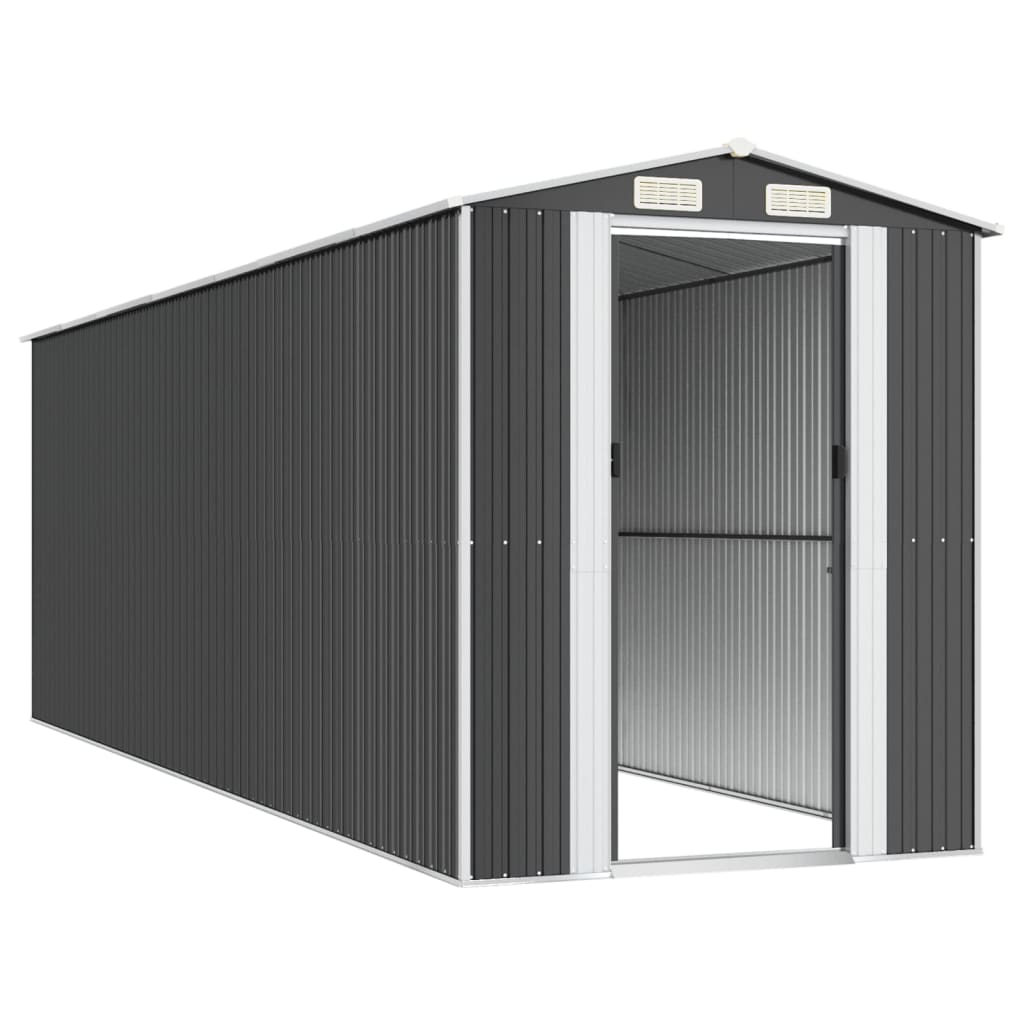 Puutarhavaja antrasiitti 192x606x223 cm galvanoitu teräs - Sisustajankoti.fi